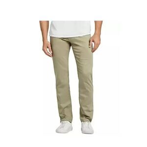 J Brand Men's Size 40 x 33 Green Kane Jeans Cotton Linen Straight Fit USA Made